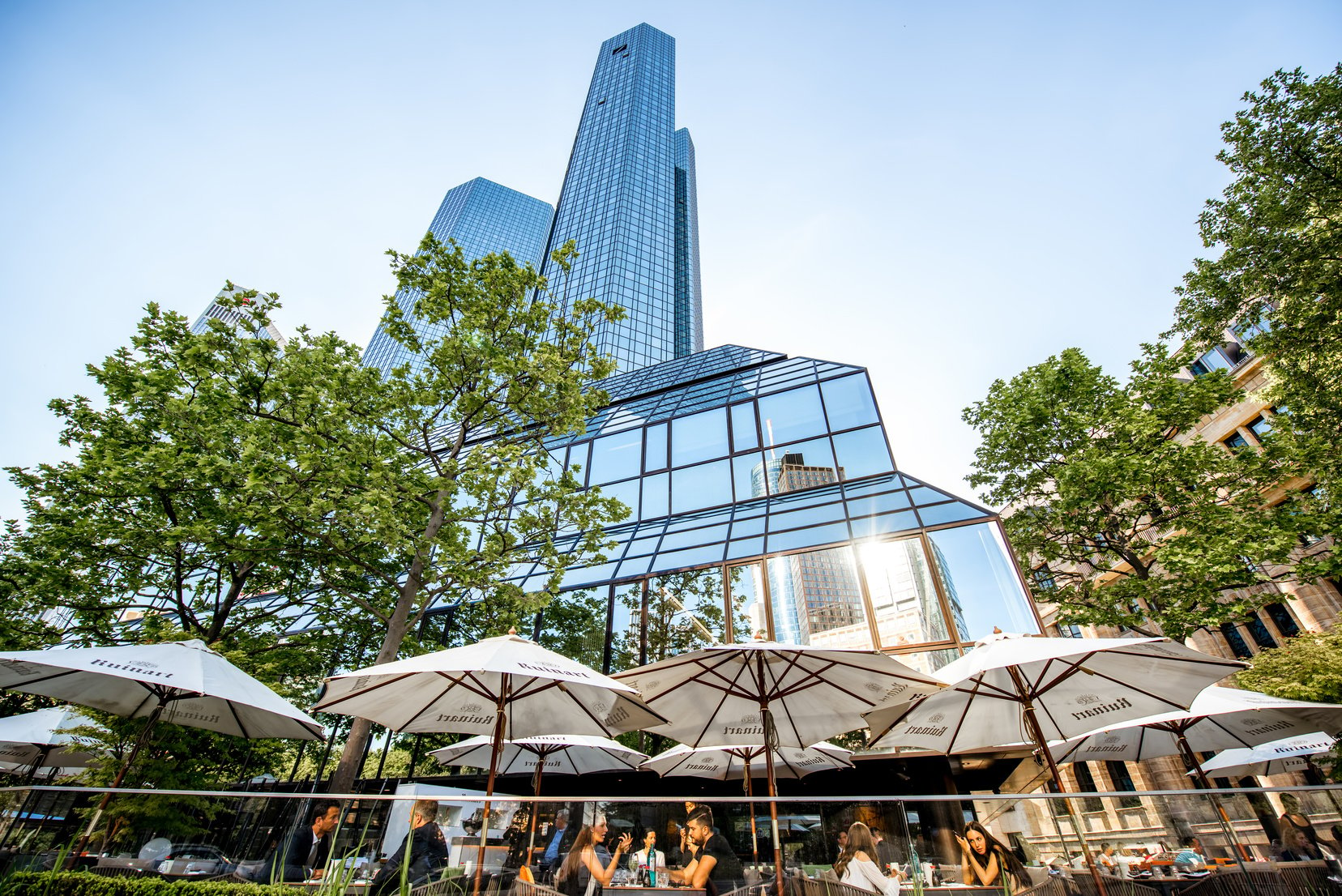 Deutsche Bank Building with Restaurant